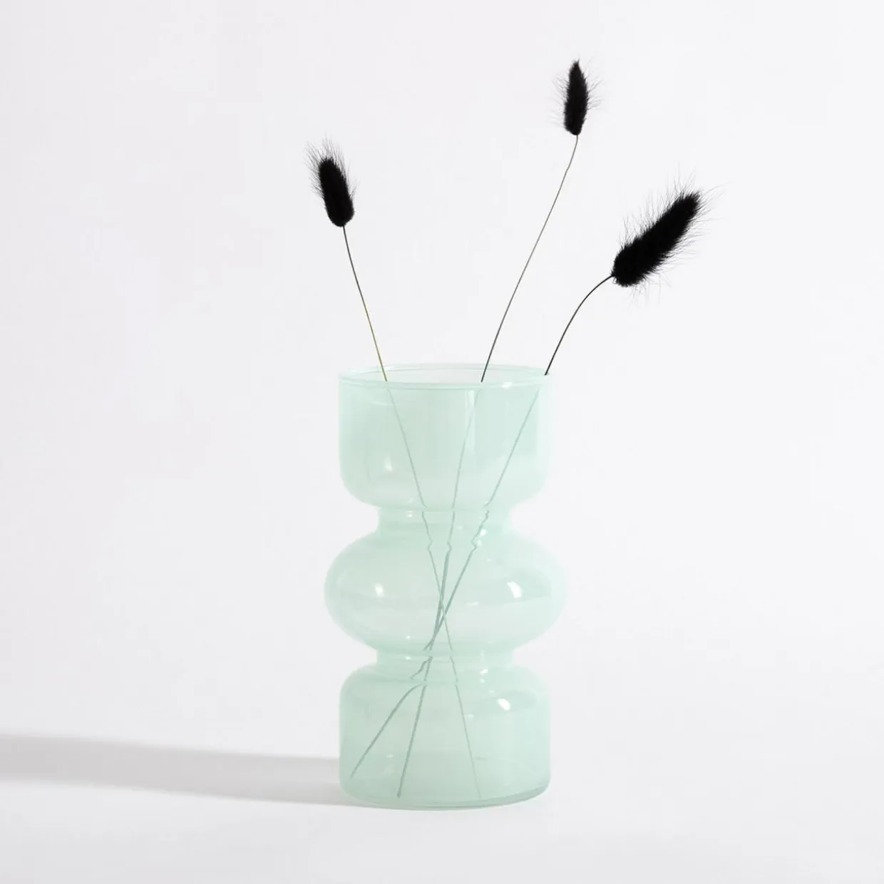 Wazon geometryczny zielony 18 cm