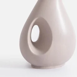 Wazon nowoczesny szary 20 cm