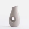 Wazon nowoczesny szary 24,5 cm