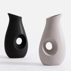 Wazon nowoczesny szary 24,5 cm