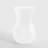 Wazon szklany biały ASTA 18 cm