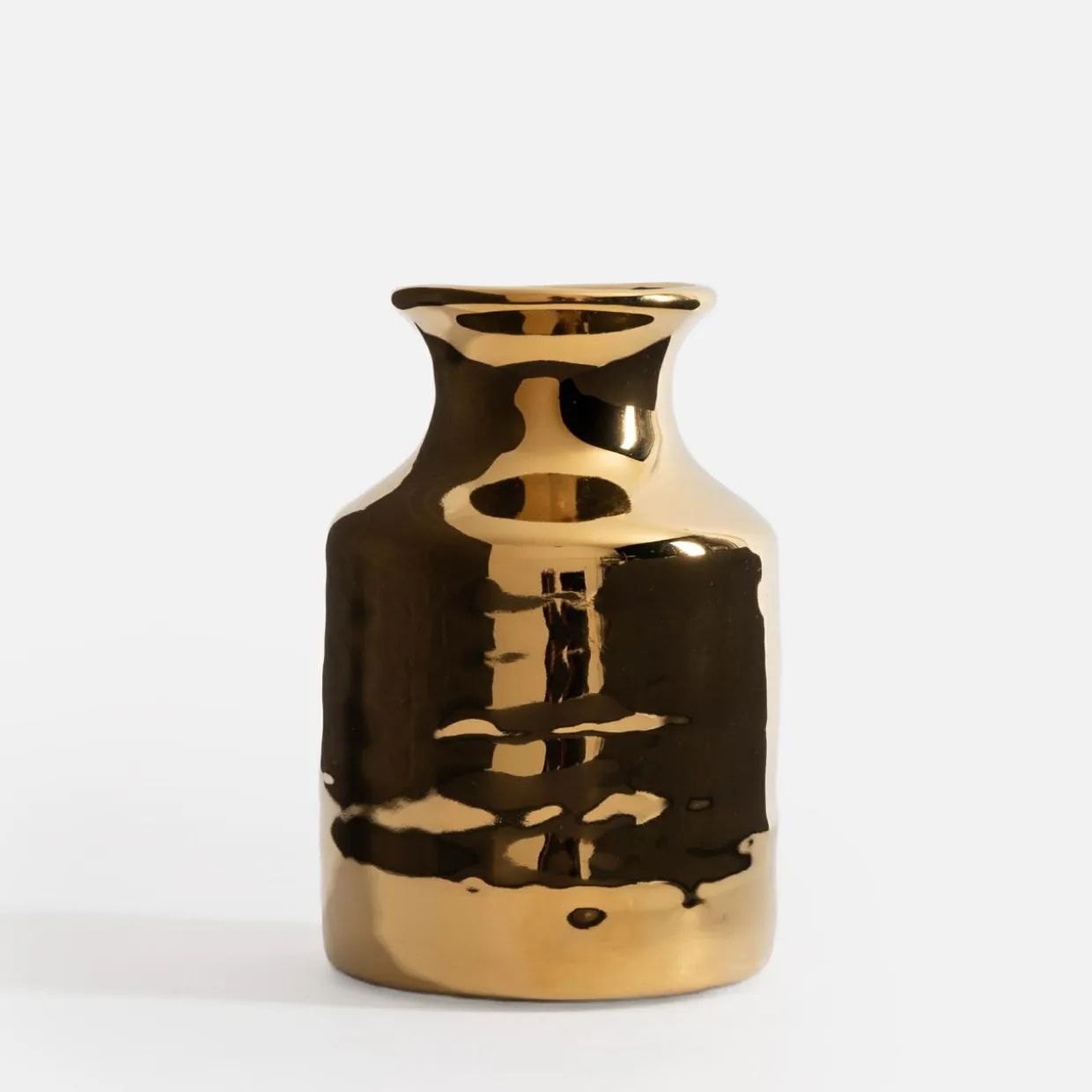 Wazon złoty 12 cm