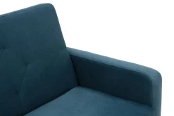 Wersalka rozkładana niebieska ARAGO