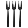 Widelczyk do ciasta PIANO BLACK kpl. 3 sztuk
