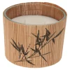 Świeca w bambusowej osłonce 10 cm