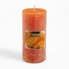 Świeca walec ORANGE 6,5x14 cm