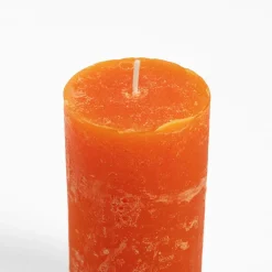 Świeca walec ORANGE 6,5x14 cm