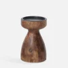 Świecznik drewniany 15 cm