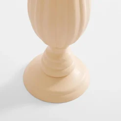 Świecznik vintage na jedną świecę 39 cm