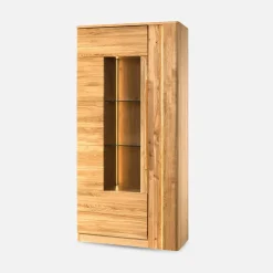 Witryna 98 cm z oświetleniem LONDON