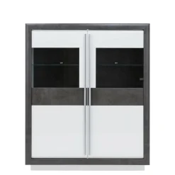 Witryna CANNE NEW 2DS CQNV622B z oświetleniem