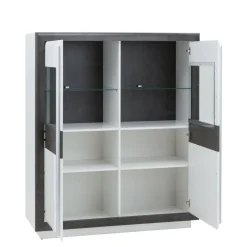 Witryna CANNE NEW 2DS CQNV622B z oświetleniem