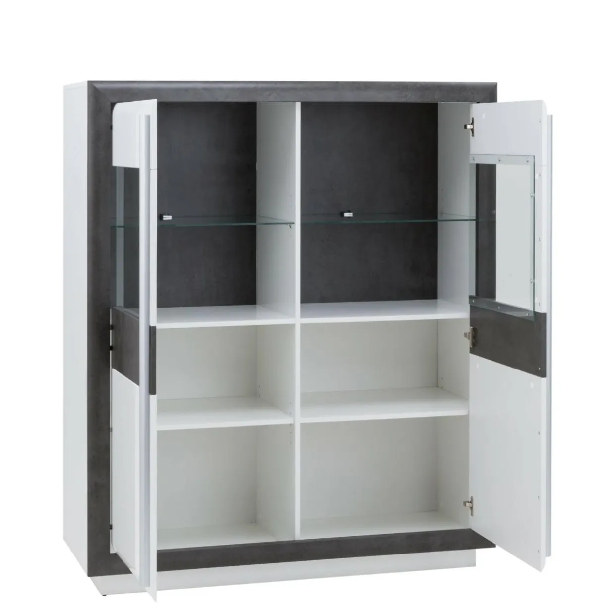 Witryna CANNE NEW 2DS CQNV622B z oświetleniem