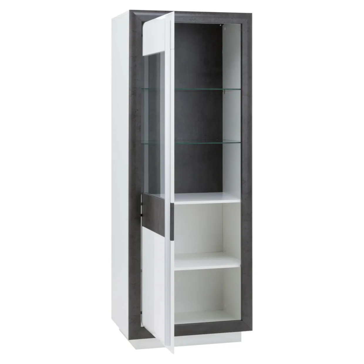 Witryna CANNE NEW 1DS CQNV712LB z oświetleniem