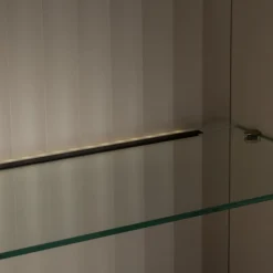 Witryna z oświetleniem niska MADERA lewa