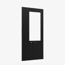 Witryna z oświetleniem PARII czarna