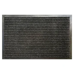 Wycieraczka pod drzwi czarna ULTRA 58x87 cm