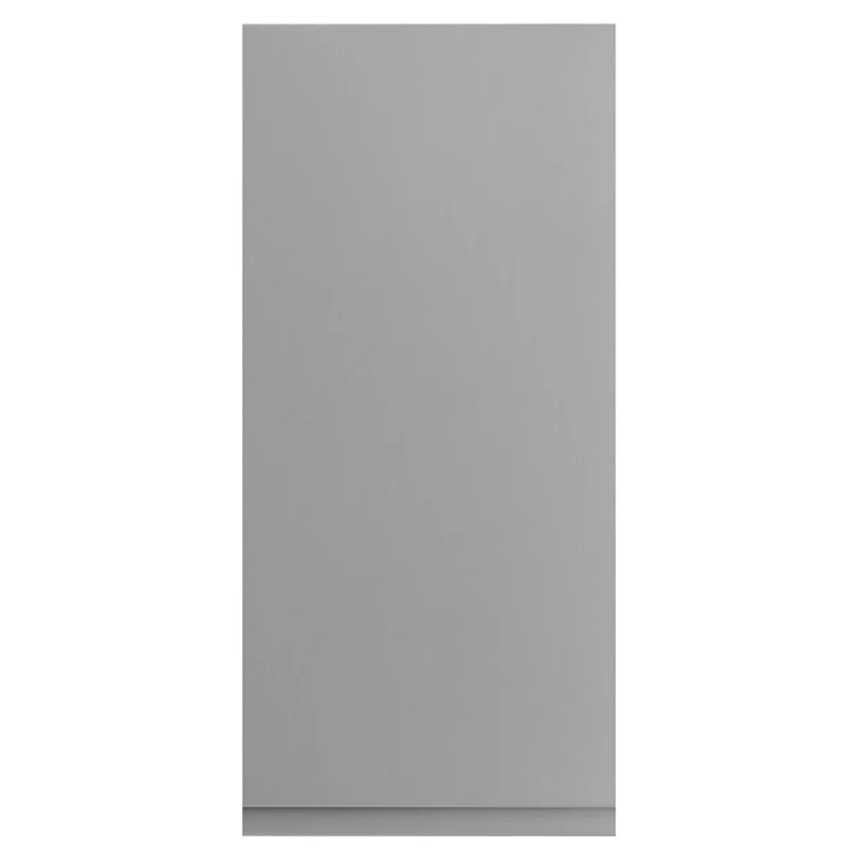 Wysoki front drzwi PIANO 45x98 szary mat