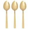 Łyżka złota PIANO GOLD kpl. 3 szt.