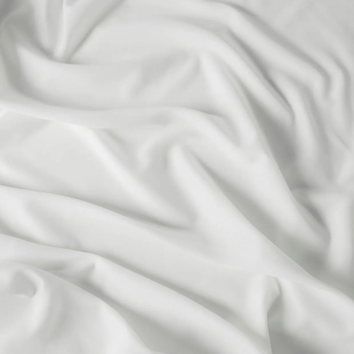 Zasłona do salonu biała BASIC 145x260 cm