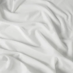 Zasłona do salonu biała BASIC 145x300 cm