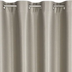 Zasłona do salonu ciemnobeżowa SELINA 140x250 cm
