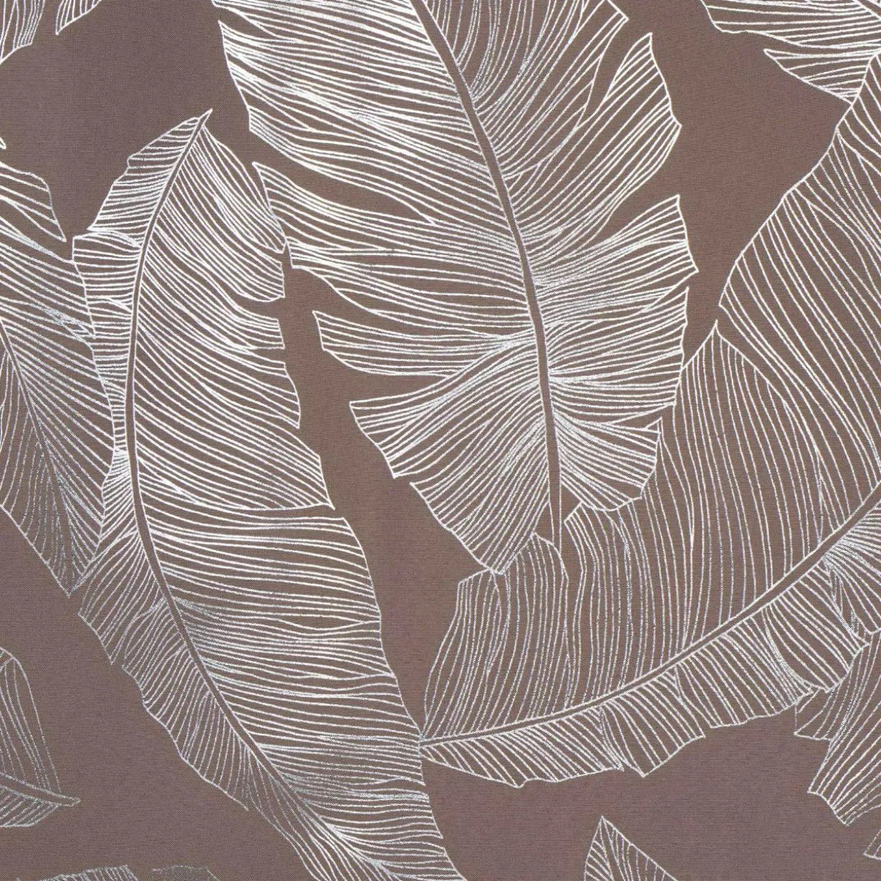 Zasłona do salonu na przelotkach taupe VANUA 140x260 cm