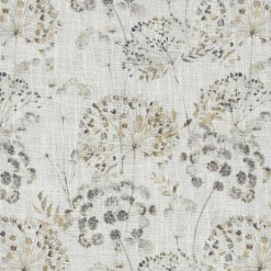 Zasłona do salonu z dodatkiem lnu naturalna MIRA 140x250 cm
