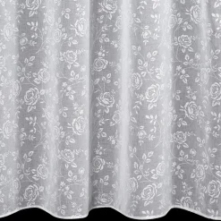 Zasłona na przelotkach biała HOLLY 140x250 cm