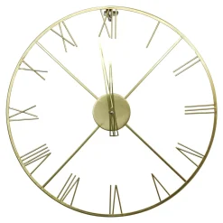 Zegar ścienny złoty 50 cm