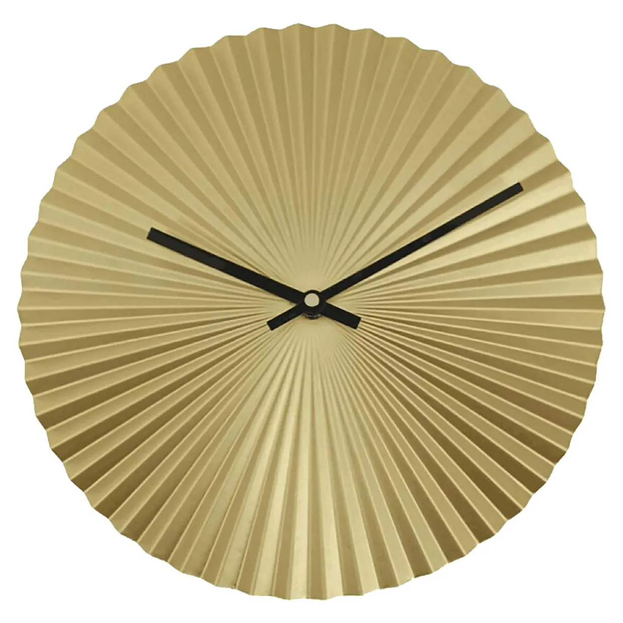 Zegar na ścianę nowoczesny złoty 30 cm