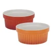 Zestaw 2 kokilek do zapiekania 290 ml MIX