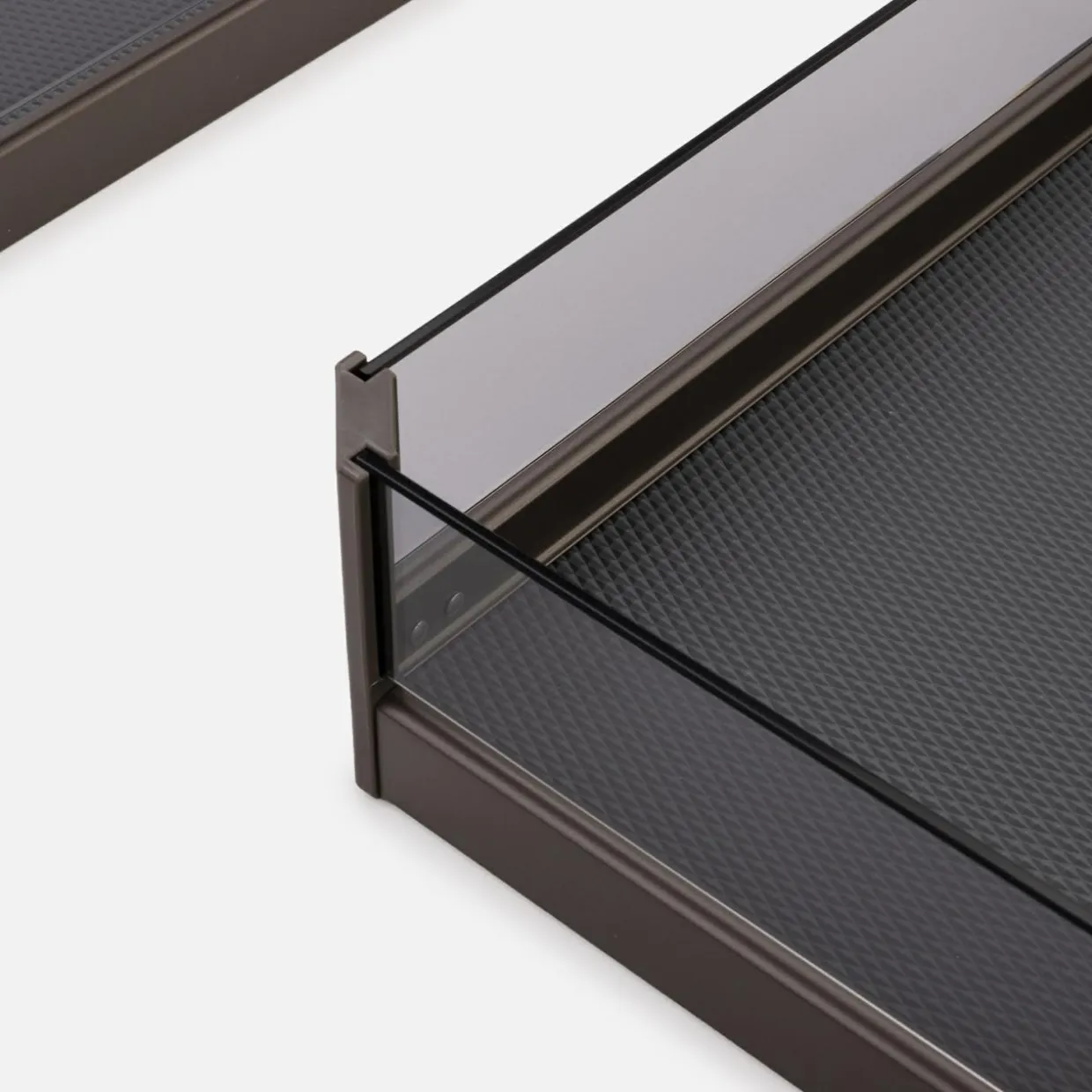 Zestaw 4 koszy do cargo narożnego, highclass grey