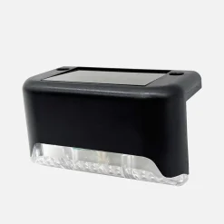 Zestaw 4 lampek solarnych LED czarnych IP44