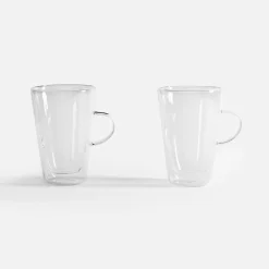 Zestaw 2 szklanek termicznych z podwójną ścianką 400 ml