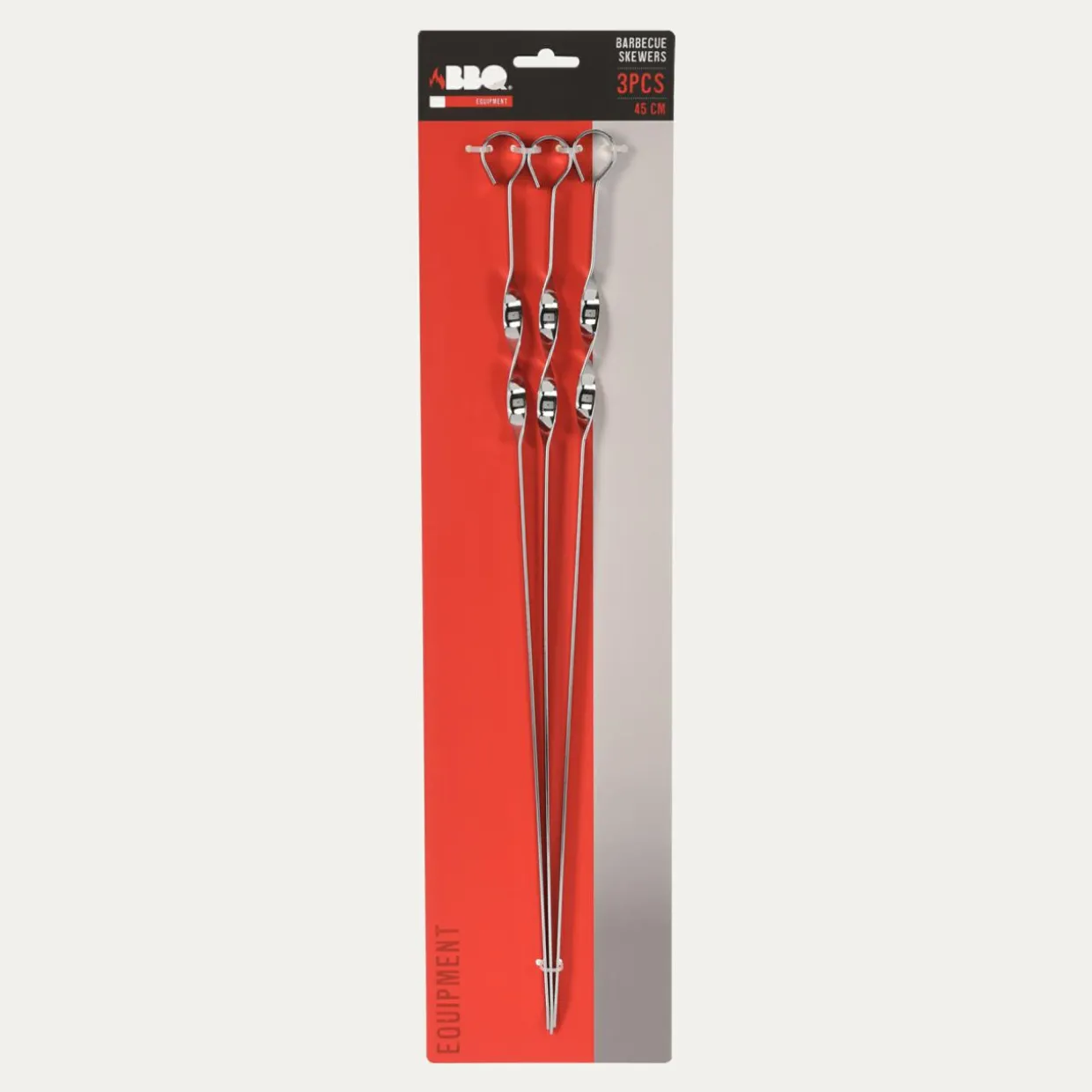 Zestaw 3 szpikulców do grilla 45 cm
