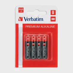 Zestaw baterii alkalicznych AAA VERBATIM 4 szt.