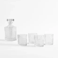 Zestaw do Whisky CRISTAL, 5 elementów