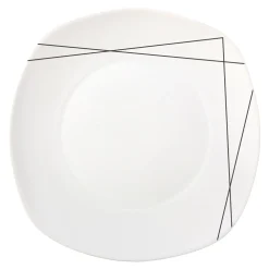 Zestaw obiadowo-kawowy z porcelany ETHEL, 30 el.