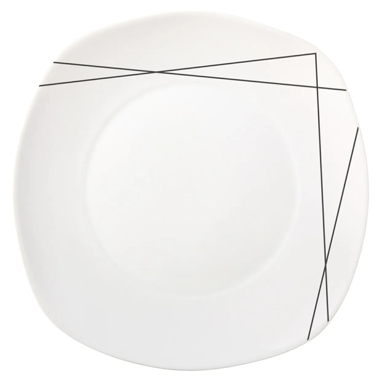 Zestaw obiadowo-kawowy z porcelany ETHEL, 30 el.