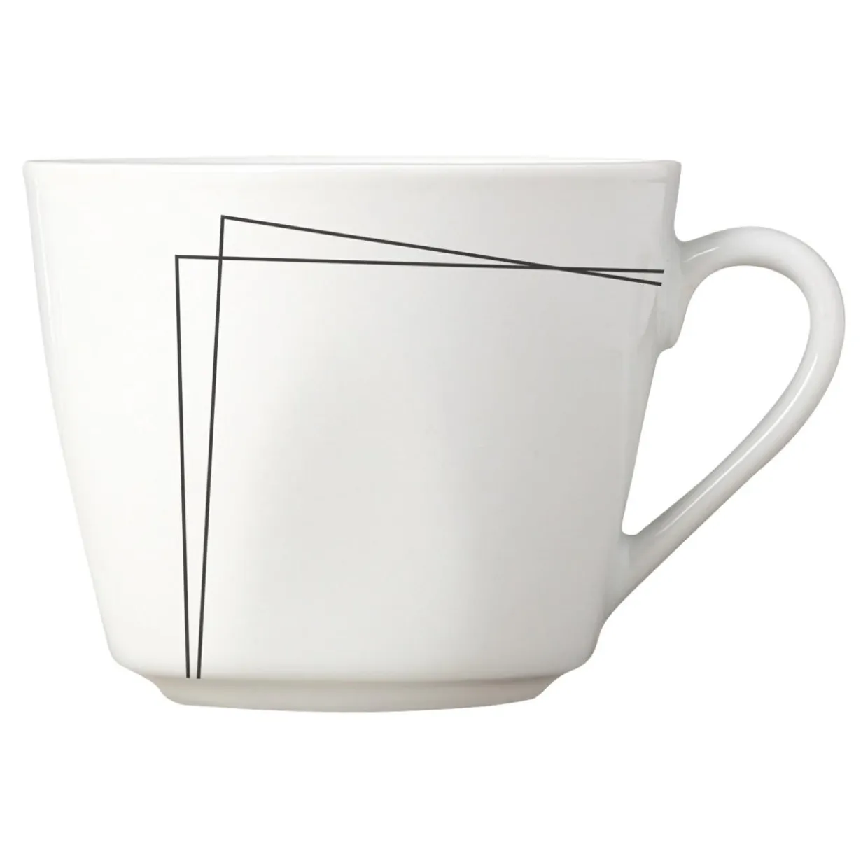 Zestaw obiadowo-kawowy z porcelany ETHEL, 30 el.