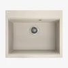 Zlewozmywak jednokomorowy LAVEO NOX 60x50 cm beżowy granitowy