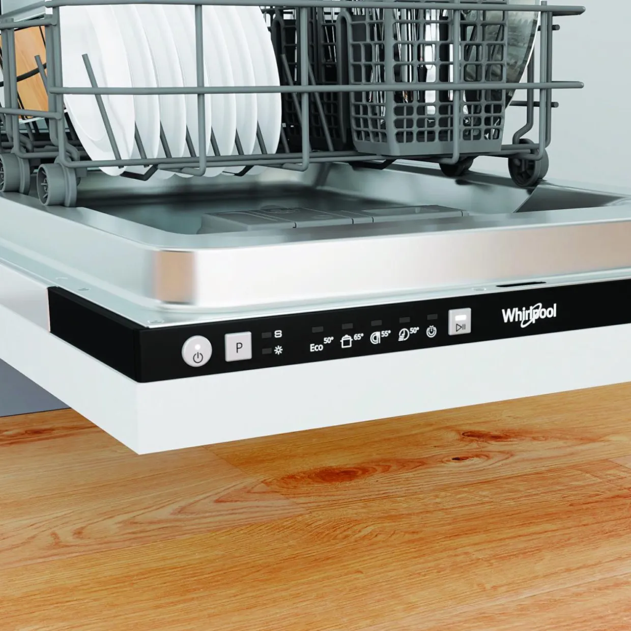 Zmywarka do zabudowy wąska 45 WHIRLPOOL WI9E 2B19 CB